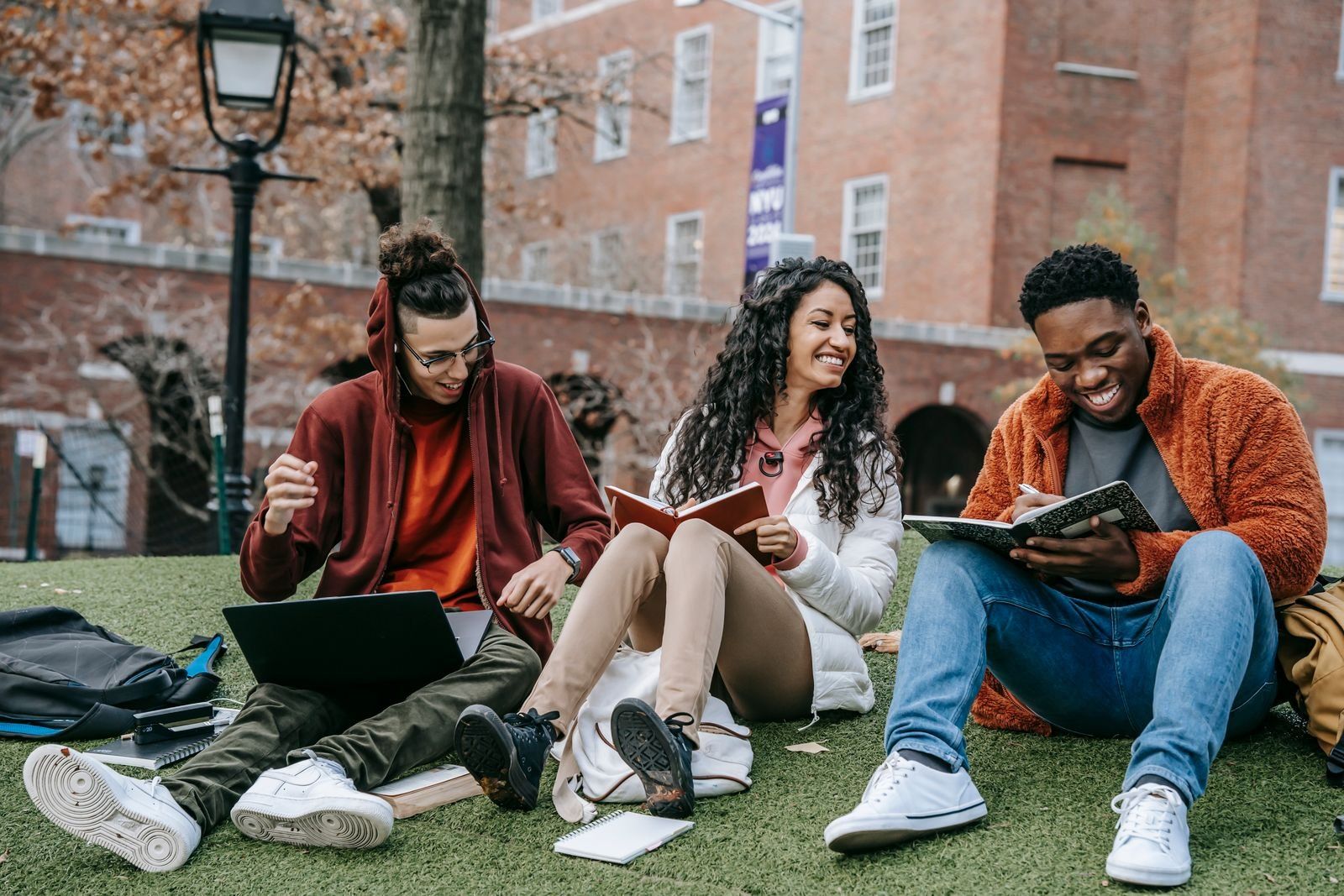 Students together at the University of St Andrews